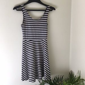 Black and white dress